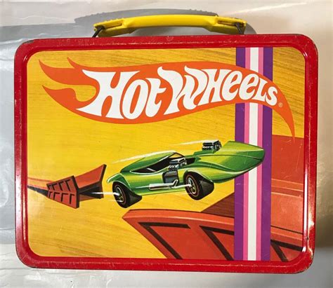 vintage hot wheels lunch box